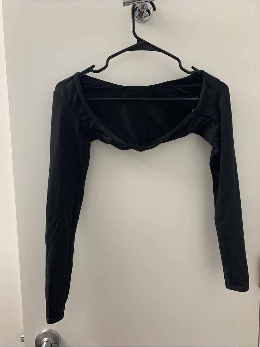 Motionwear Black Long Sleeve Bolero Shrug
